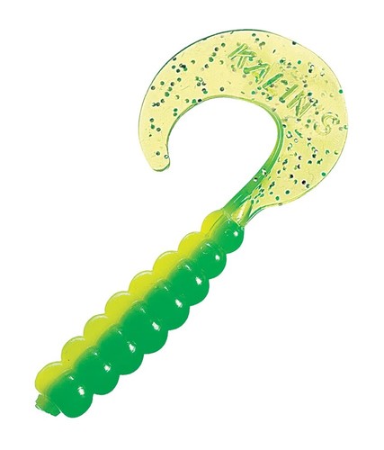 Kalin's 3G10-379 Lunker Grub Smoke ologramma, 7,6 cm
