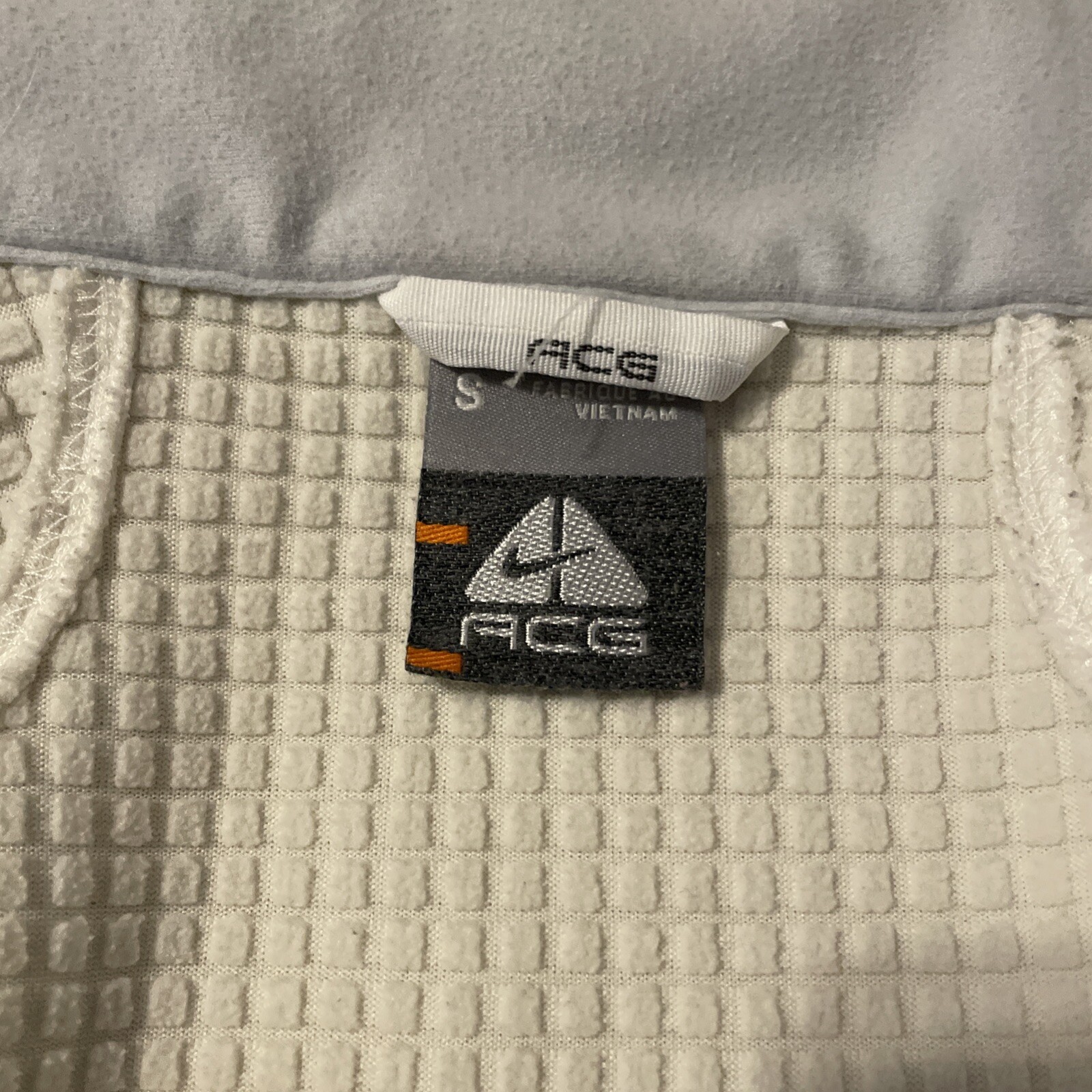 Nike ACG Jacket Womens Small White Full Zip All Conditions Gear Outdoors thumbnail 12