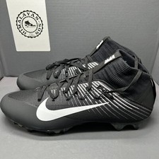 Nike Vapor Untouchable 2 Black Football Cleats 2017 924113-001 Men Size 14.5 New