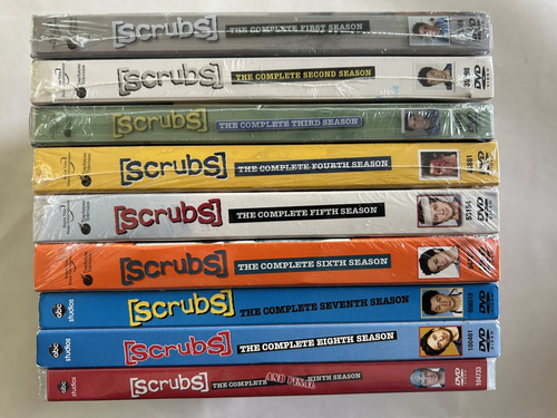 SCRUBS - SEASONS 1 2 3 4 5 6 7 8 9 COMPLETE SERIES DVD Brand New - Picture 8 of 11