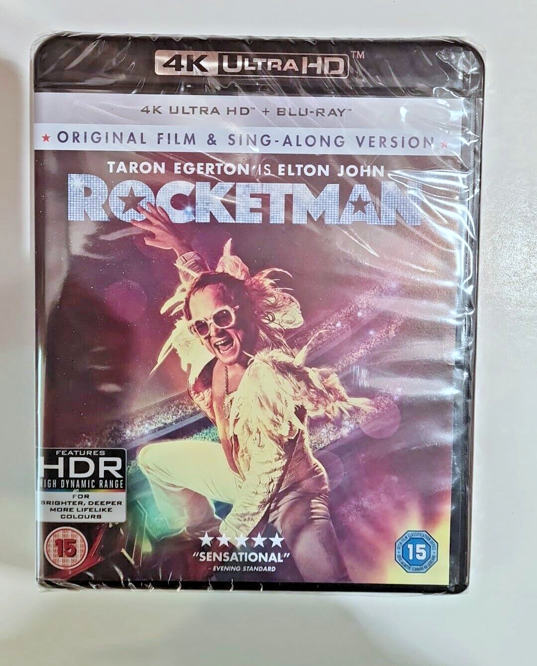 4K UHD BLU-RAY  ROCKETMAN    BRAND NEW SEALED UK STOCK
