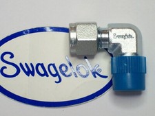 1-Swagelok Carbon Steel Elbow Connector Fitting,1/4" Tube x 1/4" MNPT, S-400-2-4