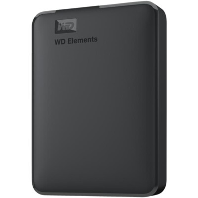 Western Digital Elements Portable 4TB externe Festplatte, 2.5'', USB 3.0, schwarz