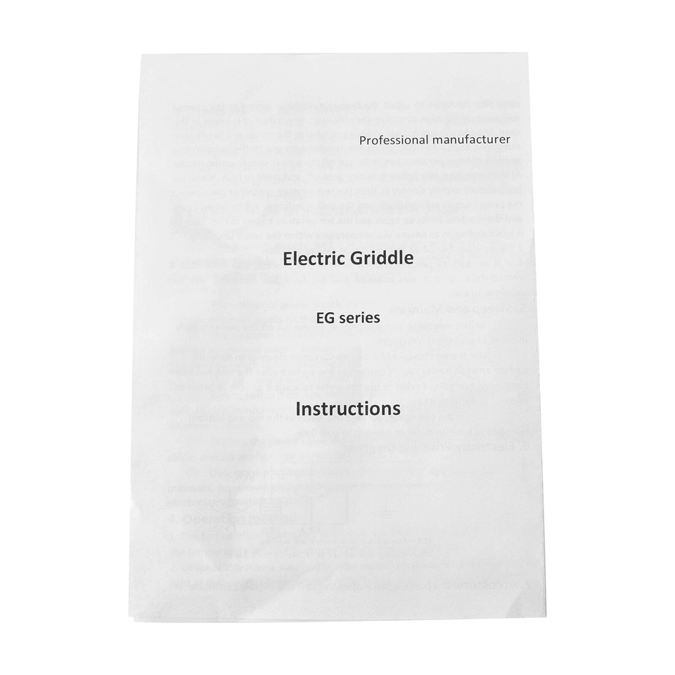 Electric Griddle Hot Plate Countertop Commercial Grill BBQ Cooktop