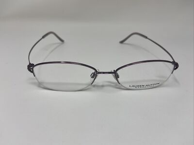 LAUREN HUTTON MANHATTAN EYEGLASSES FRAME L105 MAUVE PURPLE 54-16-135 GN32