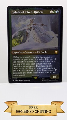 Galadriel, Elven-Queen (Display Commander) - Thick Stock Commander: the Lord of