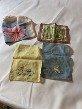LOT OF 4 VINTAGE HANKIES