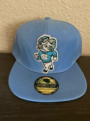 Tar Heels Mascot Embroidered Logo Cap 