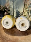 White Yellow Polka Dot Chicken Duck Salt and Pepper Shakers Easter Spring — photo 9