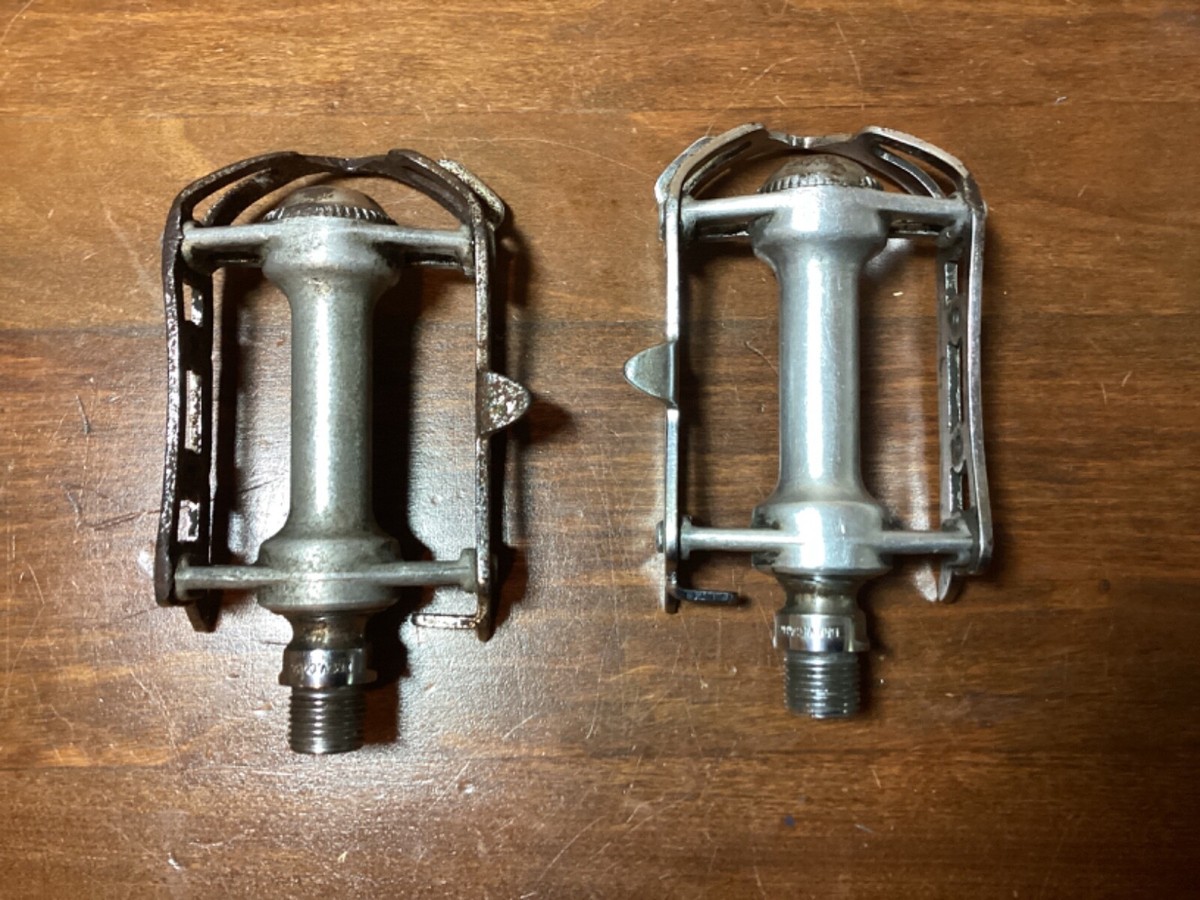Pédales Campagnolo Super Record - Filetage 9/16" - Réf. 2823 - Pour Vélos De Route Colnago, Gios, Bianchi - Neuf