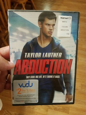 Abduction (DVD, 2011) Taylor Lautner BRAND NEW - Sealed