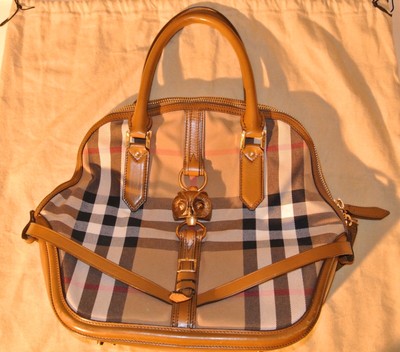 Borse Burberry in Pelle Rosso - 22653405