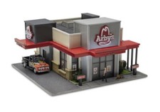 MENARDS ARBY  S RESTAURANT CITY BUILDING ACCESSORY O GAUGE SCALE FAST FOOD TRAIN