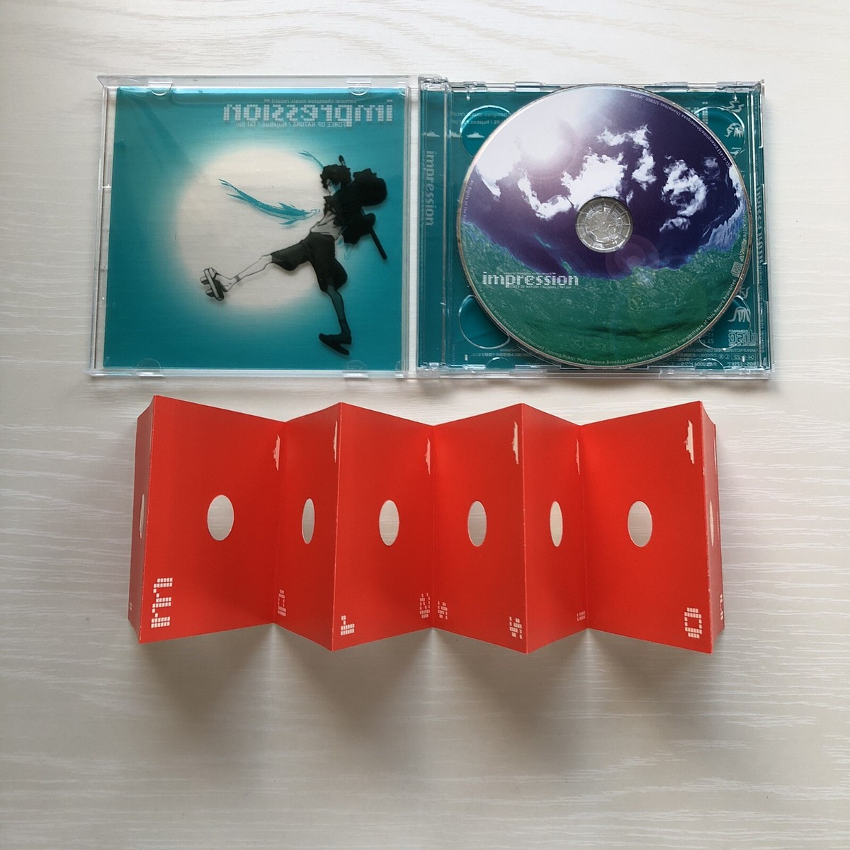 Samurai Champloo music record departure impression set of 2