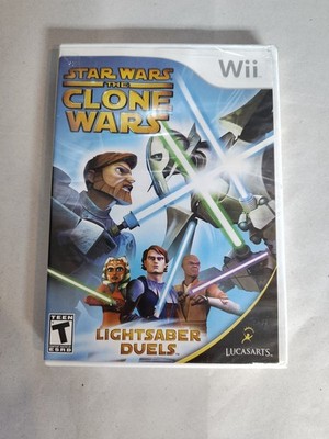 Star Wars: The Clone Wars - Lightsaber Duels (Nintendo Wii, 2008) Sealed
