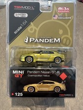 Mini GT GTR R35 Pandem Cosmopolitan Yellow