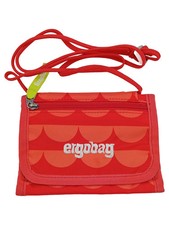 ERGOBAG Marsupio Bambini Rosso Grafico Portafoglio Borsa a Tracolla