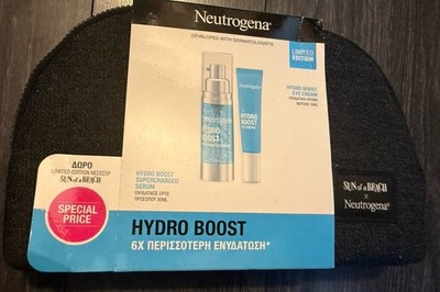 Neutrogena HydroBoost-Sun Of A Beach-Eye Cream-Face Serum-From Greece-Spec Editn