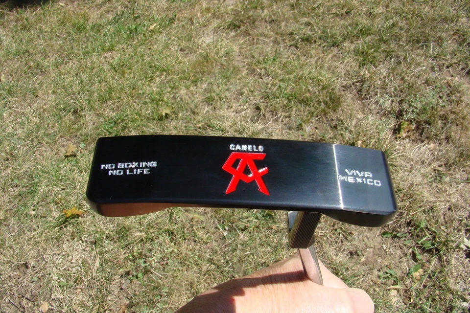 GAUGE DESIGN BOXING CHAMPION CANELO ALVAREZ 35 INCH PLUMBER NECK PERSONAL PUTTER - Image 2 of 4