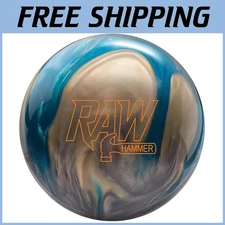 Pro-Grade Blue/Silver Pearl Bowling Ball - 11lb