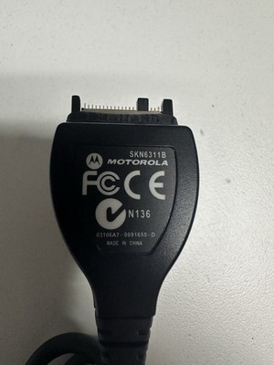 Oem Motorola SKN6311 USB Sync Charger PORT Data Cable 4 Cell Phone SKN6311B