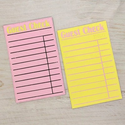 Guest Check Metal Cutting Dies Scrapbooking Decorative Card Craft