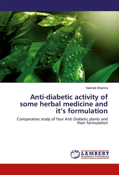 Vaishali Sharma | Anti-Diabetic Activity Of Some Herbal Medicine And It's...-image