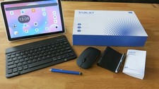 10"-Android-Tablet TABWEE T20 mit Tastatur usw., so gut wie neu …