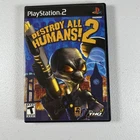 Destroy All Humans 2 (Sony PlayStation 2) CIB Black Label Complete PS2