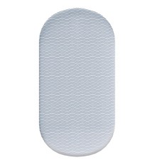 Earth ME Waterproof Bassinet Mattress Sheets 100 Cotton Brown Waves Universal