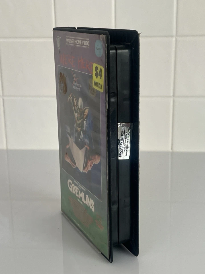 Gremlins (1985) VHS Horror Comedy Big Box Warner Home Video - Image 3 of 4