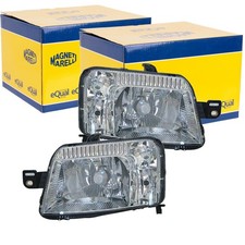 2x MAGNETI MARELLI HALOGEN SCHEINWERFER SATZ passend für FIAT PANDA LINKS+RECHTS