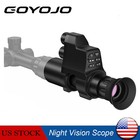 GOYOJO Night Vision Scope for Rifle Optics 1920x1080 OLED HD Support Photo&Video