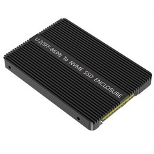 Aluminum Case M.2 SSDs Box M.2 NVME NGFFs SATAs SSDs to U.2 SFF-8639 SSDs