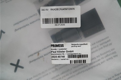 EtherCAT-Kabel PDM-x-RX 5m