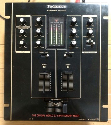 Technics SH-DJ1200 DJミキサー 本体 Maintained Technics SH-DJ1200 Black Audio Mixer Japan | eBay