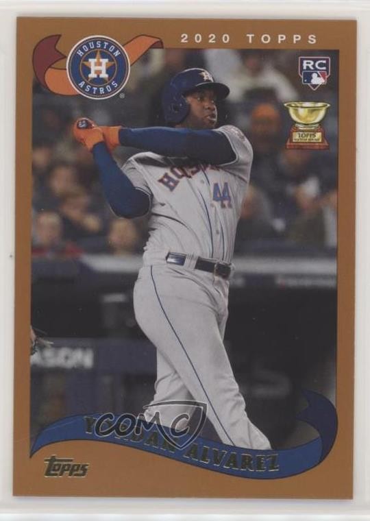 2020 Topps Archives 2002 Topps Yordan Alvarez #222 v7j