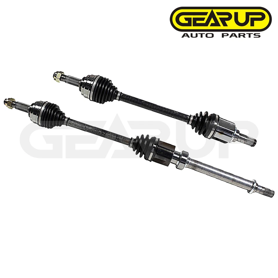 Front Pair CV Axle Joint Shaft Assembly for Nissan Versa Auto Trans 1.8L 2007-12 - Image 4 of 4