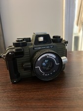 Nikon Nikonos-V Olive Underwater 35mm Film Camera Waterproof Manual Focus