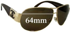 SFx Replacement Sunglass Lenses fits Chanel 4128 - 64mm Wide
