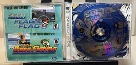 Sega Dreamcast Sonic Adventure with Sonic Adventure 2 Demo CIB, TESTED, WORKS! 