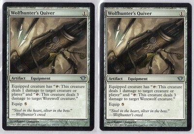 2x Wolfhunter's Quiver - Dark Ascension - Near Mint