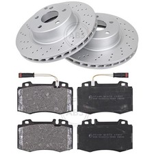 ABS BREMSSCHEIBEN 312mm + BELÄGE VORNE passend für MERCEDES S-KLASSE W220