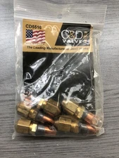 CD5516 / Valves de selle en cuivre à perçage automatique