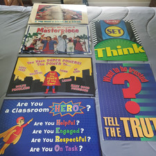 Teacher Resources: Welcome Banner and 6 Classroom Posters