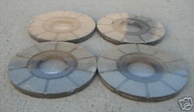 303135241 Four (4) Brake Discs for White Oliver 1750 1755 1850 1855 1950