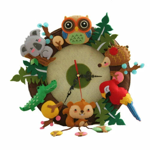 Clock Needle Felting Kits