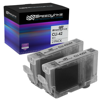 For Canon CLI-42 Set Gray Cartridges 6390B002 Gray 6391B002 Light Gray PRO-100