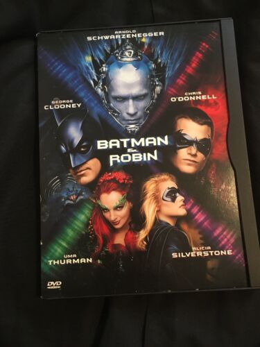 Batman Robin (DVD) Arnold Schwarzenegger, George Clooney, Chris O'donnell  85391650027 | eBay