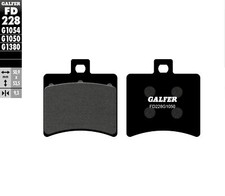 GALFER FD228G1050 BRAKE PAD SCOOTER ORGANIC GENERIC (KSR MOTO) CODE 150 X 2012